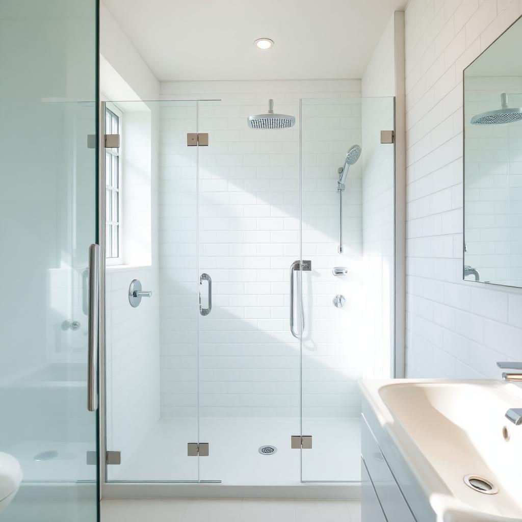 Pristine kúpeľňa po čistení